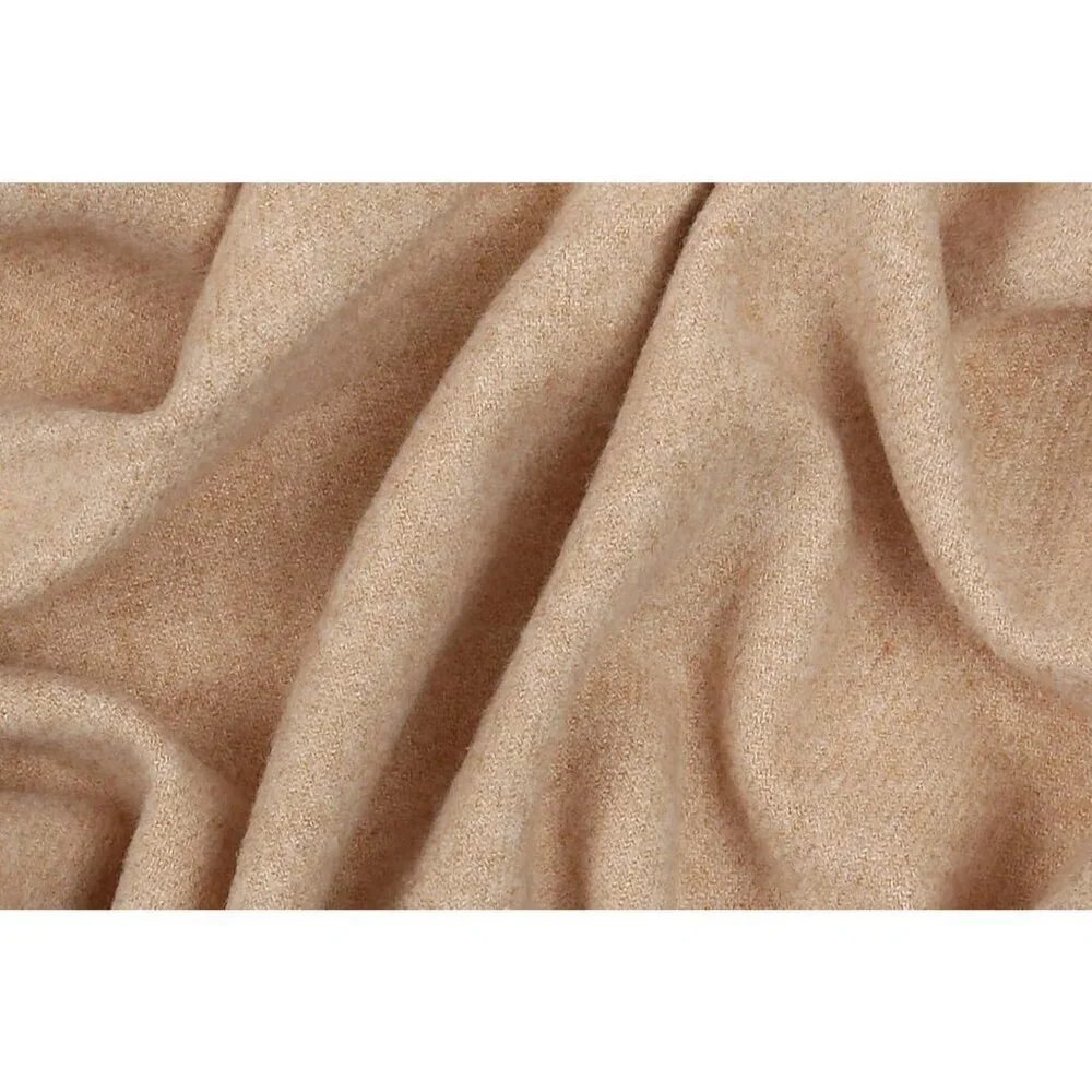 Women's Beige Pashmina Shawls Wraps For Evening Dresses Large Warm Soft Scarves